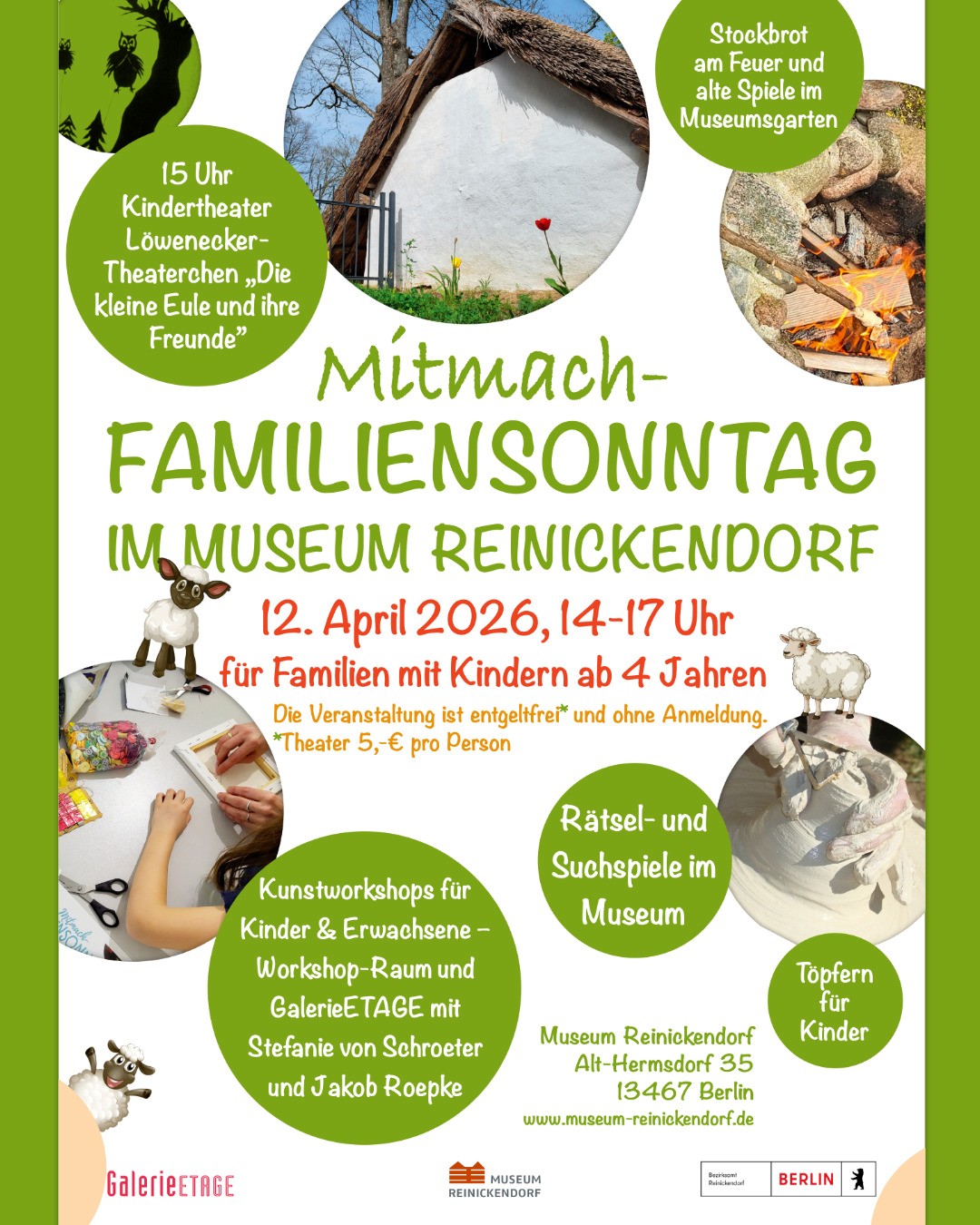 Museum Reinickendorf - Familiensonntag Frühling 2026